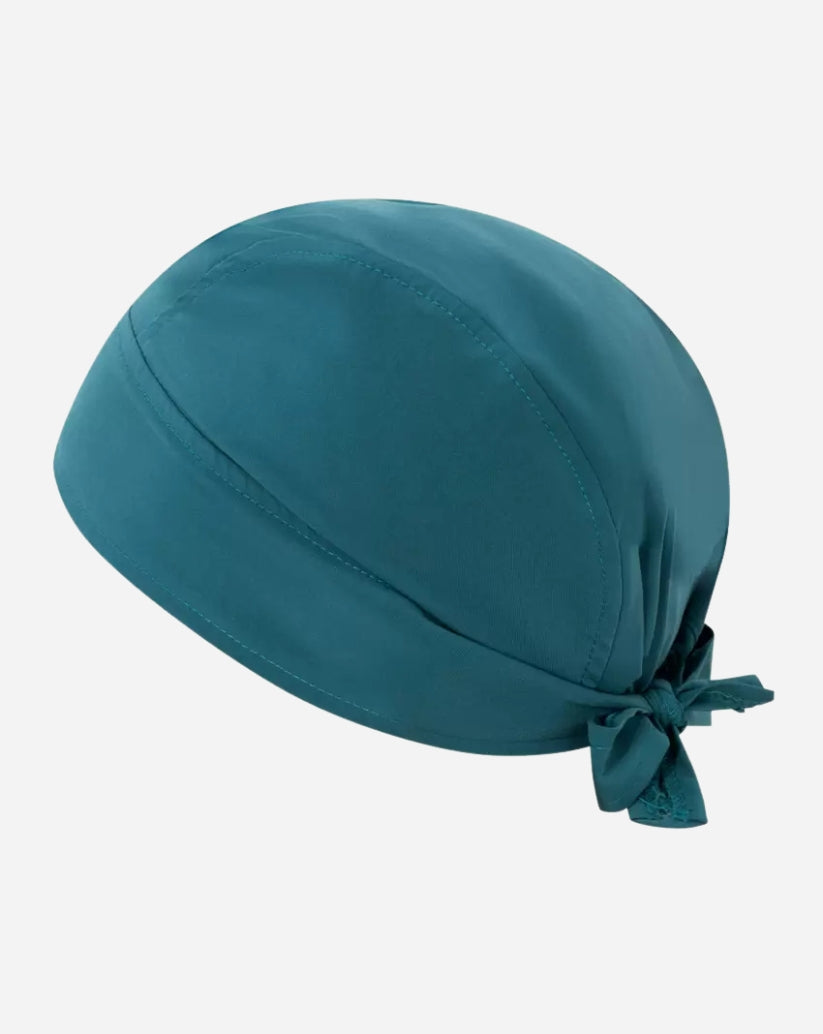 Bandana professionale ottanio, taglia unica  in tessuto tecnico G-TECH PRO con lacci regolabili sul retro.