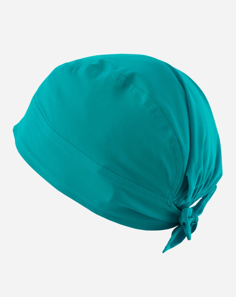 Bandana professionale petrolio, taglia unica  in tessuto tecnico G-TECH PRO con lacci regolabili sul retro.